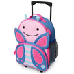 Skip Hop Zoo Kids Rolling Luggage Butterfly