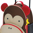 Skip Hop Zoo Kids Rolling Luggage Monkey