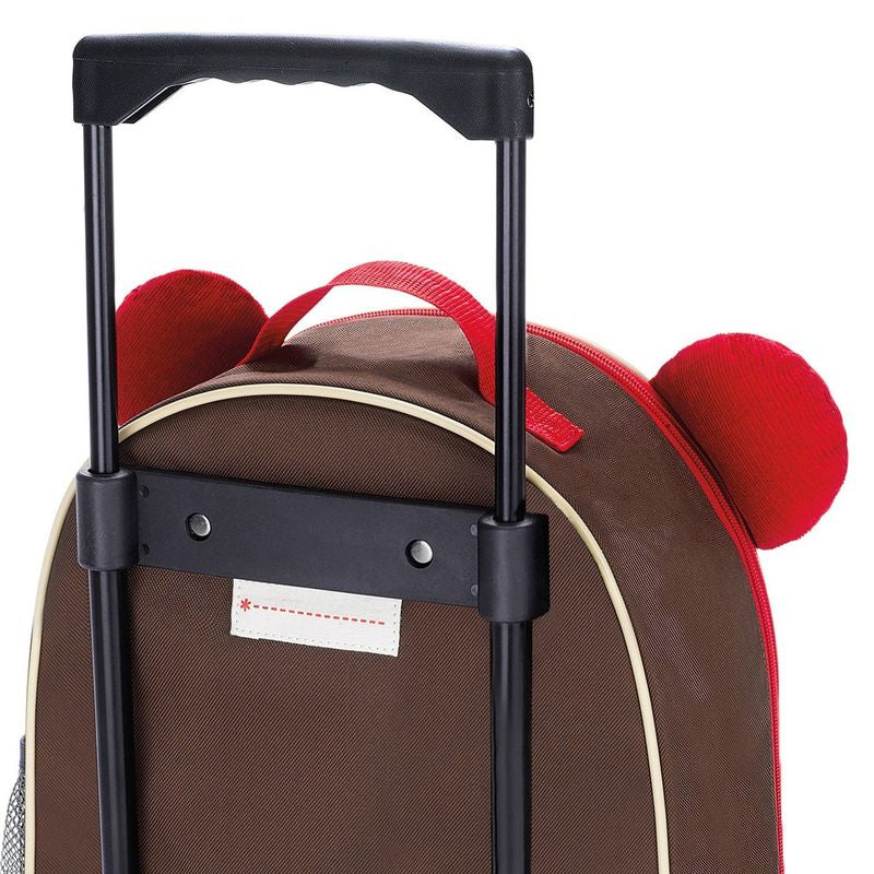 Skip Hop Zoo Kids Rolling Luggage Monkey