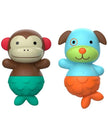 Skip Hop Zoo Mix & Match Flippers Monkey & Dog