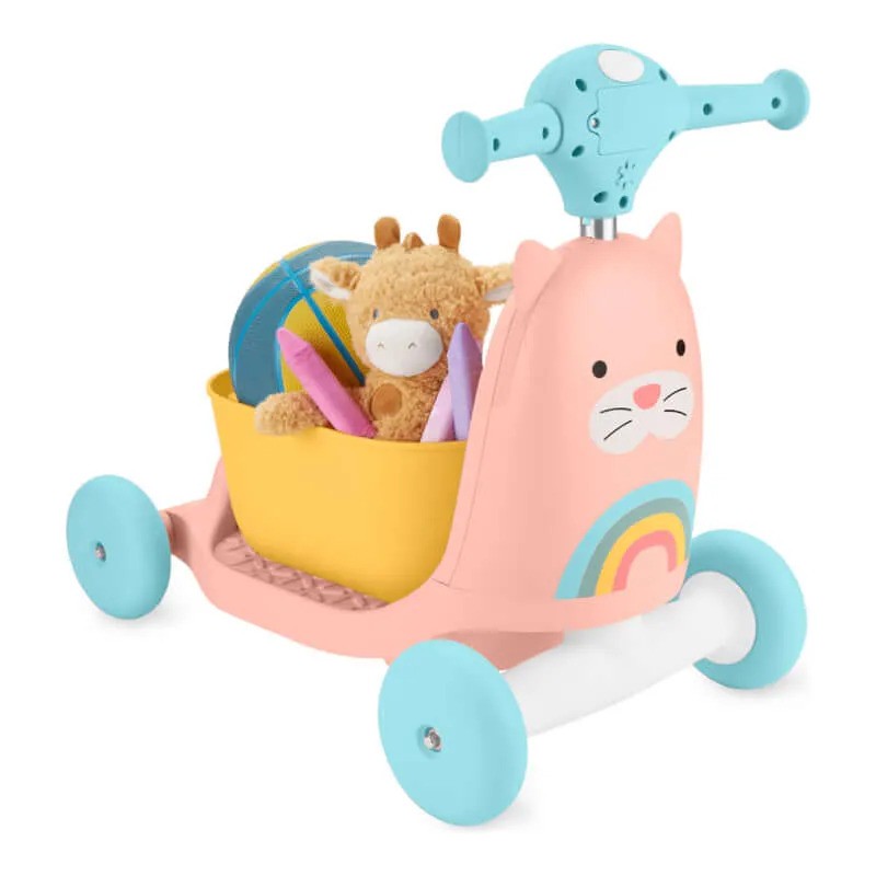 Skip Hop Zoo 3-in-1 Ride-On Toy Cat
