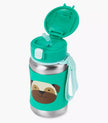 Skip Hop Zoo Stainless Steel Straw Bottle Pug