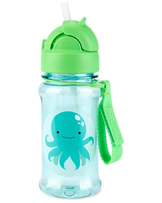 Skip Hop Zoo Straw Bottle Octopus