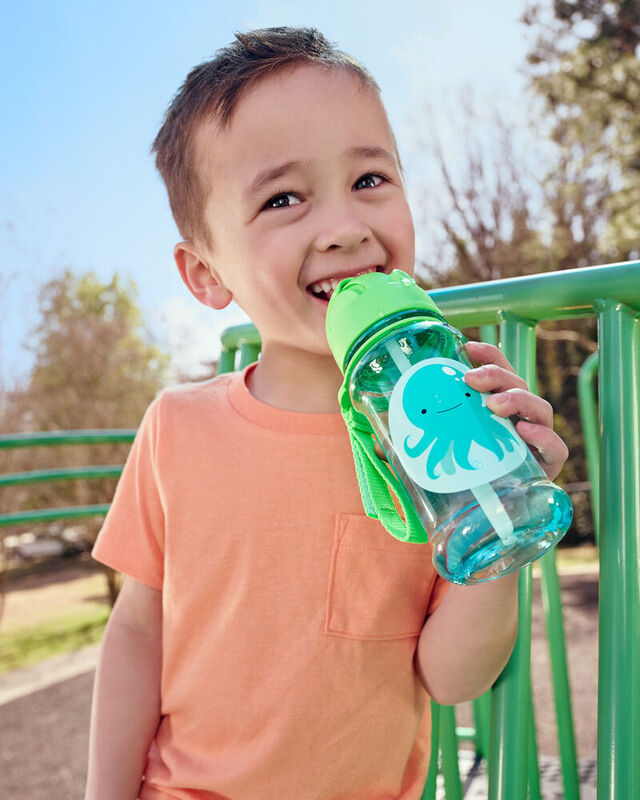 Skip Hop Zoo Straw Bottle Octopus
