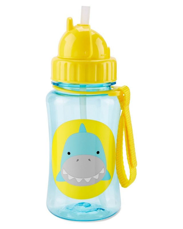 Skip Hop Zoo Straw Bottle Shark