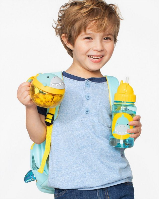 Skip Hop Zoo Straw Bottle Shark