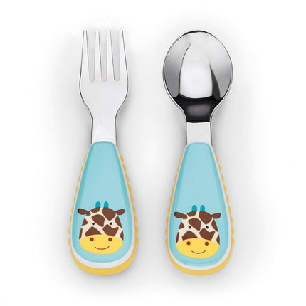 Skip Hop Zootensils Fork & Spoon Giraffe