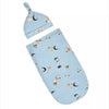 Snuggle Hunny Organic Swaddle & Beanie Set Dream