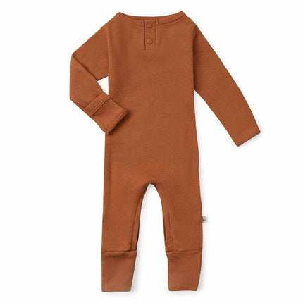 Snuggle Hunny Organic Growsuit Biscuit