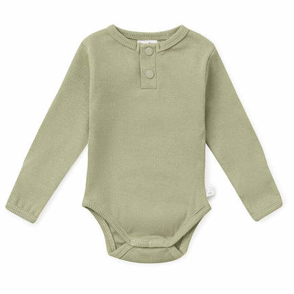 Snuggle Hunny Organic Long Sleeve Bodysuit Dewkist