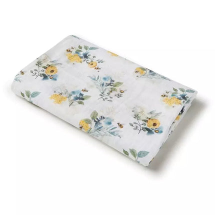 Snuggle Hunny Organic Muslin Wrap LTD ED Garden Bee