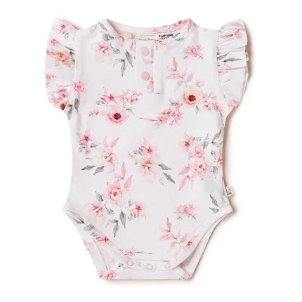 Snuggle Hunny Organic Short Sleeve Bodysuit Camille