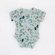 Snuggle Hunny Organic Short Sleeve Bodysuit Daintree