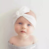 Snuggle Hunny Topknot Headband Classic White