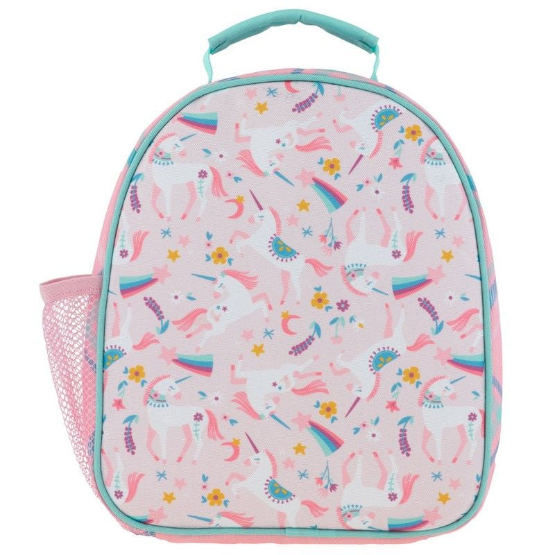 Stephen Joseph All Over Print Lunch Bag Pink Unicorn
