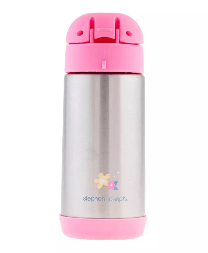 Stephen Joseph Double Wall Insulated Stainless Steel Bottle Bunny