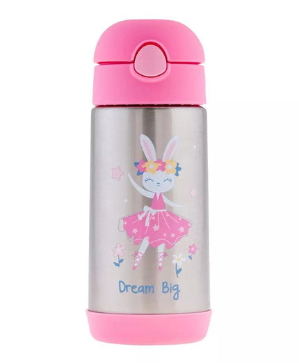 Stephen Joseph Double Wall Insulated Stainless Steel Bottle Bunny