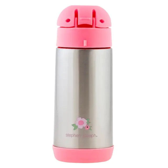 Stephen Joseph Double Wall Insulated Stainless Steel Bottle Leopard