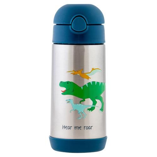 Stephen Joseph Double Wall Insulated Stainless Steel Bottle – Dino