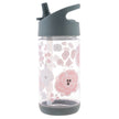 Stephen Joseph Flip Top Bottle - Charcoal Flower