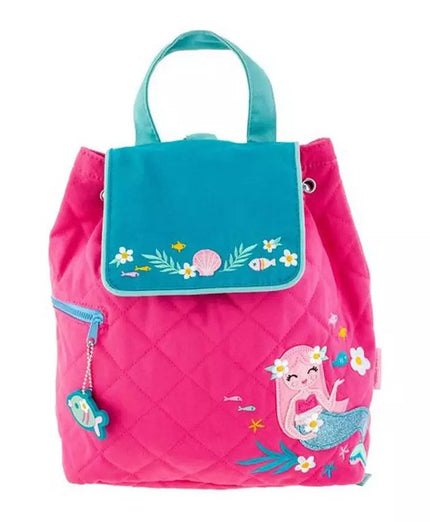 Stephen Joseph Quilted Backpack Mermaid