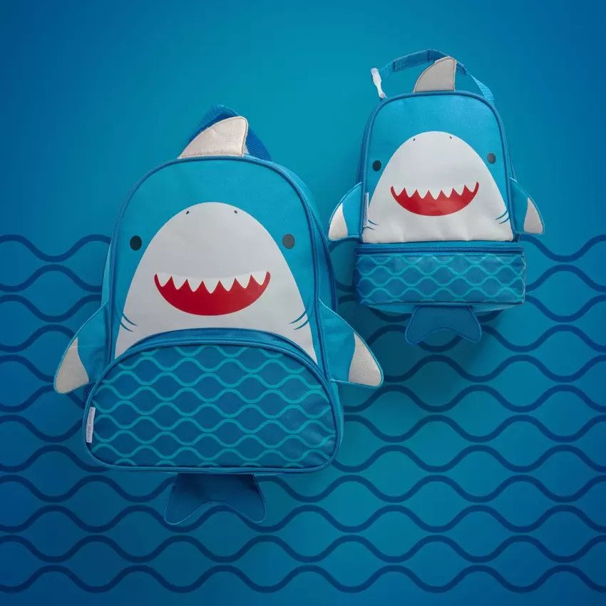 Stephen Joseph Sidekick Backpack Shark