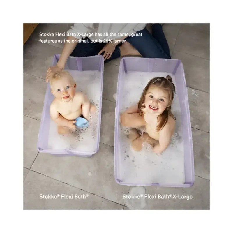 Stokke Flexi Bath (Bundle-Birth-6yrs) X-Large Lavender