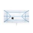 Stokke Flexi Bath + Newborn Support Bundle Ocean Blue