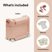 Stokke JetKids BedBox Coral Pink (Age3-7Yrs)