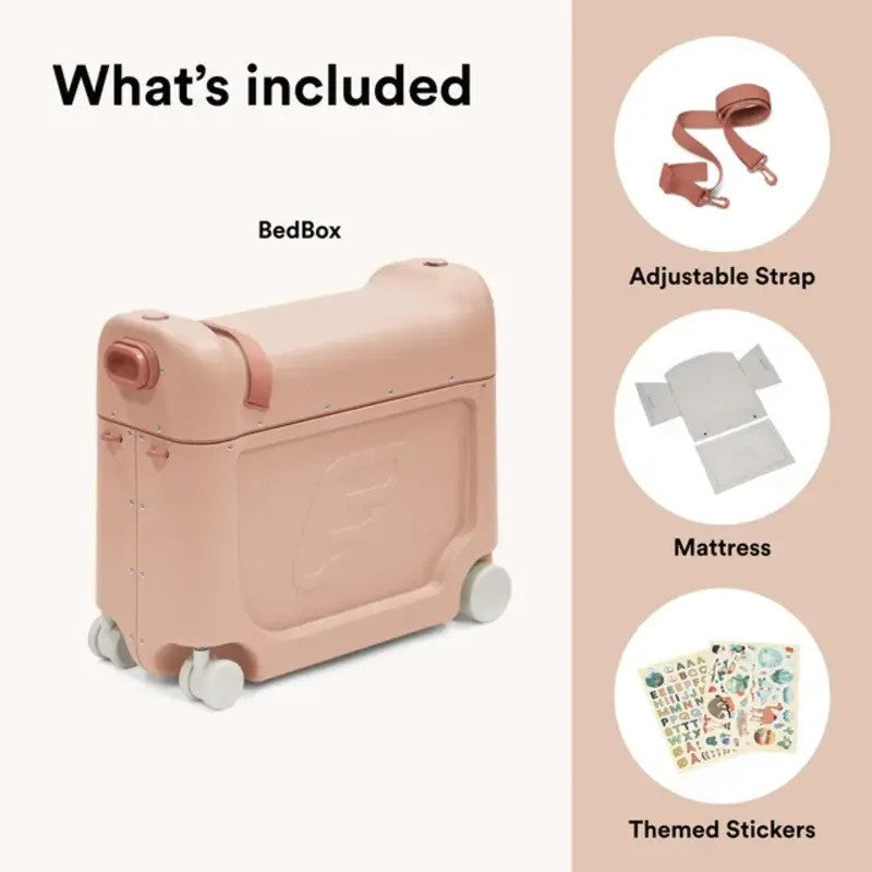 Stokke JetKids BedBox Coral Pink (Age3-7Yrs)