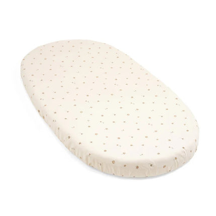 Stokke Sleepi Bed Fitted Sheet V3 (For Bed Mattress Variants) Flower Ecru