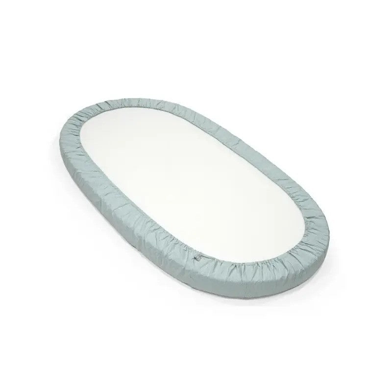 Stokke Sleepi Bed Fitted Sheet (For Bed Mattress Variants) Dots Sage