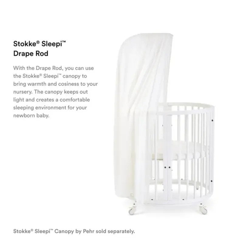 Stokke Sleepi Drape Rod V3 Warm Brown