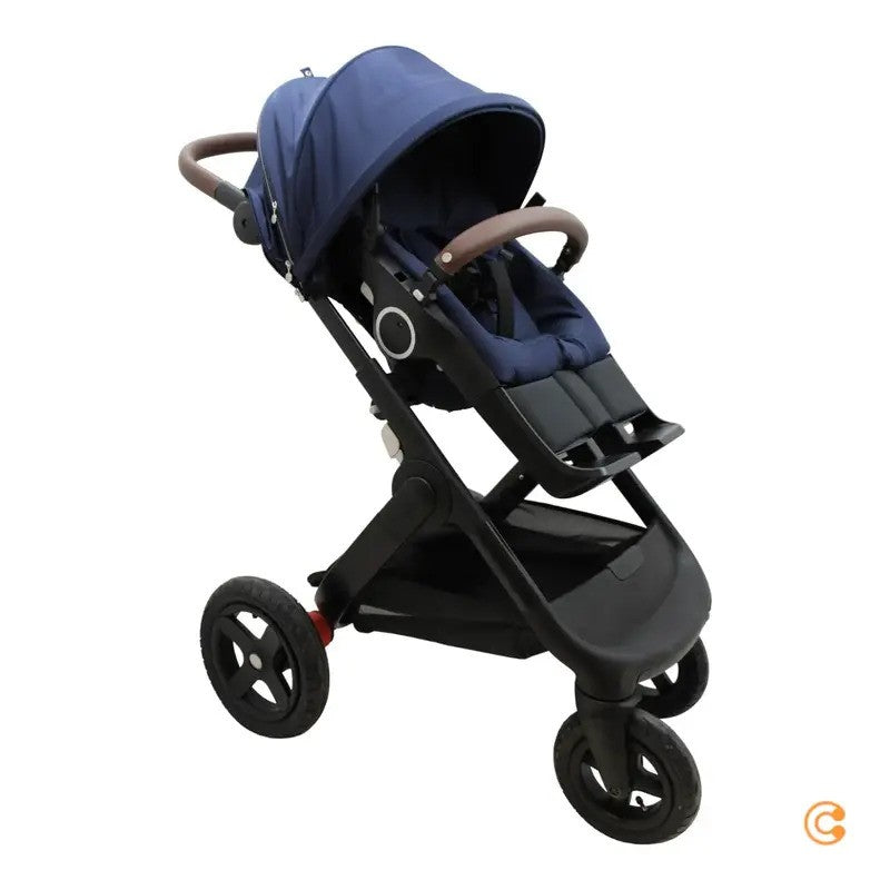 Stokke Trailz Stroller Seat Complete Deep Blue