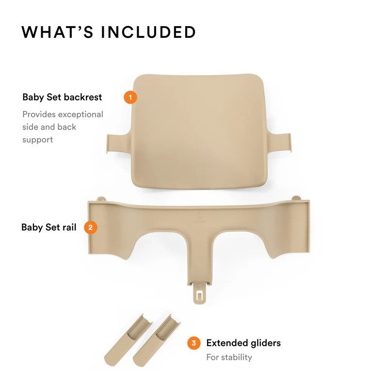 Stokke Tripp Trapp Baby Set V2 Heather Mauve