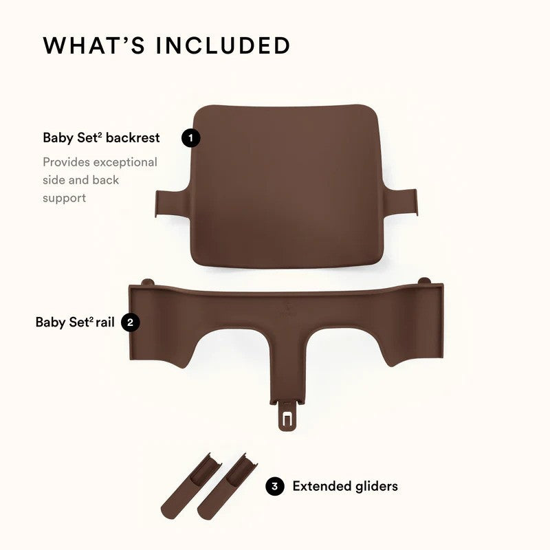 Stokke Tripp Trapp Baby Set V2 Warm Brown