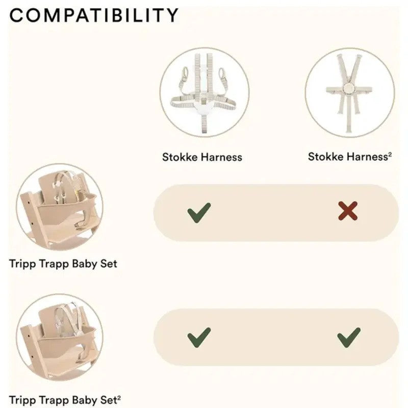 Stokke Tripp Trapp Harness V2 Beige