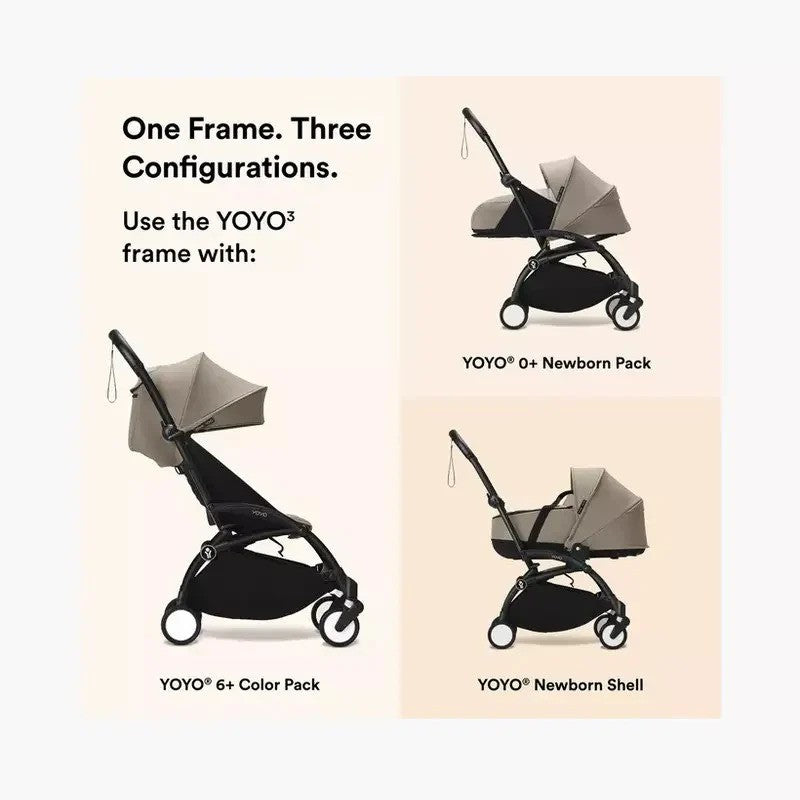 Stokke YOYO 3 Frame + Color Pack 6m Zebra