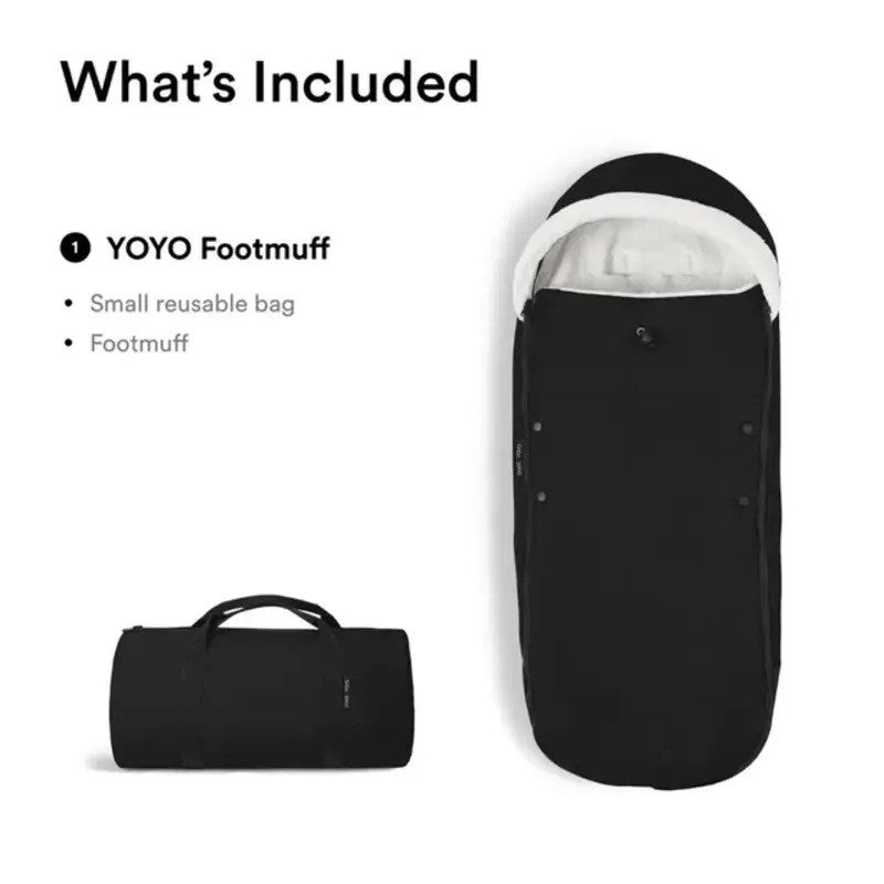 Stokke YOYO Footmuff Black