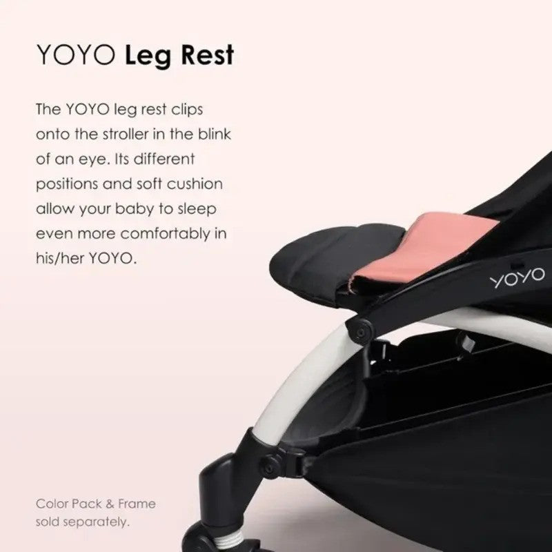 Stokke Yoyo 3 & 2 Leg Rest Black