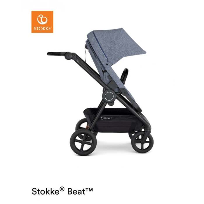 Stokke Beat Stroller - Blue Melange