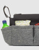 Storksak Travel Stroller Organizer Luxe Grey Scuba