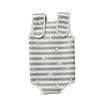 Sunny Life Baby Wetsuit Natural Rubber (2mm - 6-18M) Sammy The Seagull Green Stripe