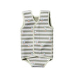 Sunny Life Baby Wetsuit Natural Rubber (2mm - 6-18M) Sammy The Seagull Green Stripe