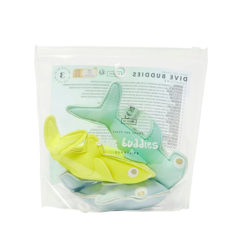 Sunny Life Dive Buddies Set Of 3 Salty The Shark