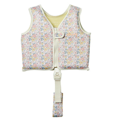 Sunny Life Float Vest (1-2Yrs) Into The Garden Ditsy Floral