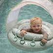 Sunny Life Interactive Baby Float With Shade UPF40 (Max WT:24LBS 6-12M) Sammy The Seagull Green