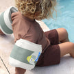 Sunny Life Kids Floaties (Arm Bands) Eli The Elephant Green Stripe