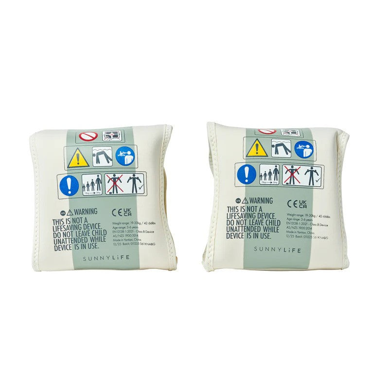 Sunny Life Kids Floaties (Arm Bands) Eli The Elephant Green Stripe