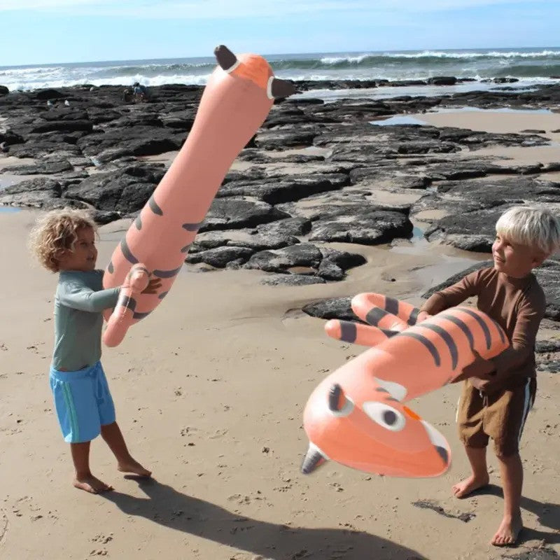 Sunny Life Kids Inflatable (Max WT:88LBS) Set of 2 Noodle Tino The Tiger Clay